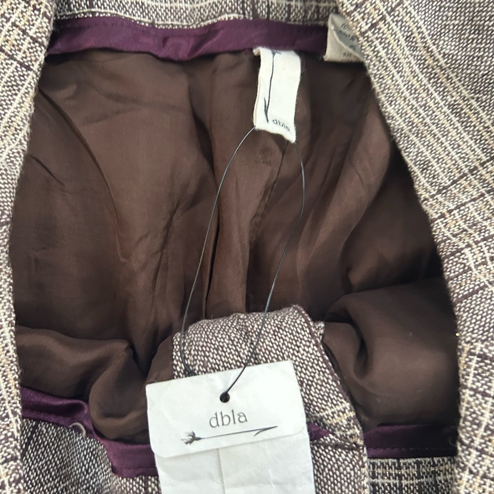 NWOT DBLA brown lined dress pants in size 6 - Picture 8 of 11